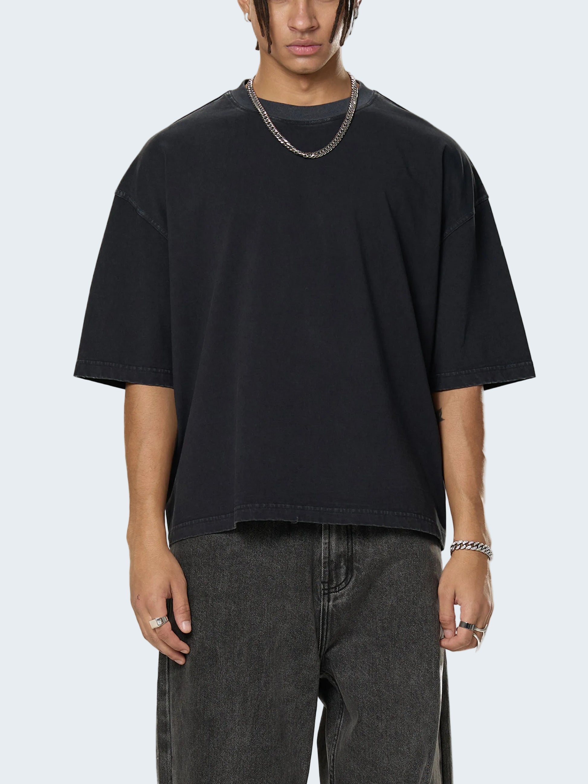 WHASHED BOXY T-SHIRT