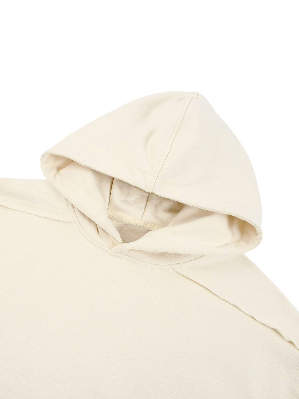 CONTRAST TRIMMED CDOUBLE LAYER HOODIE