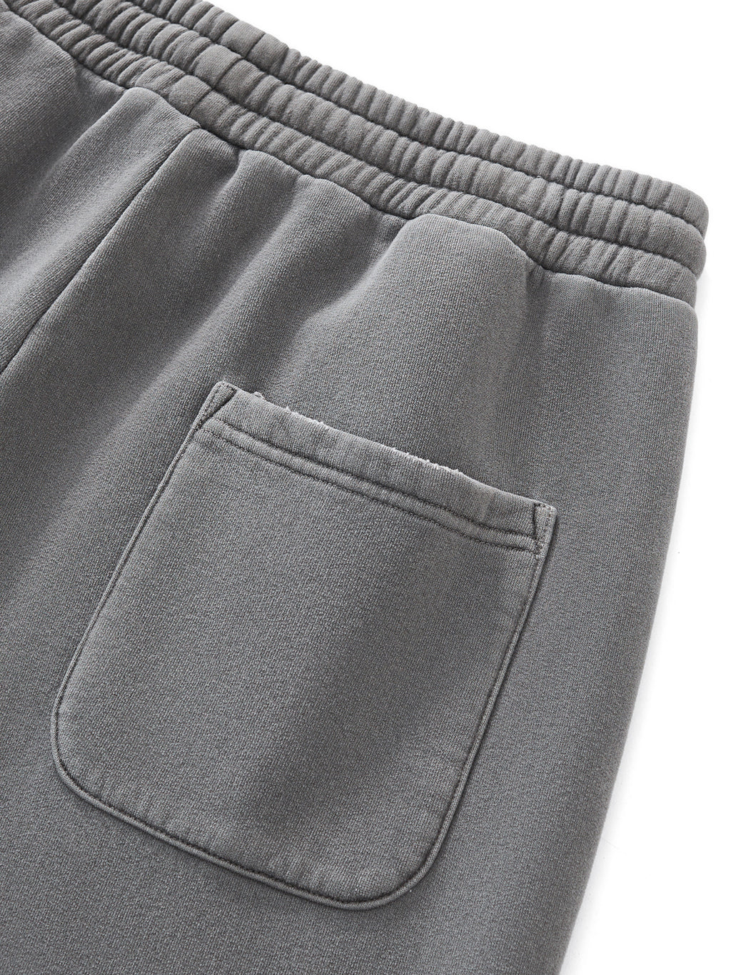 FRAZED-EDGE ENZYME WASHED SWEATPANTS