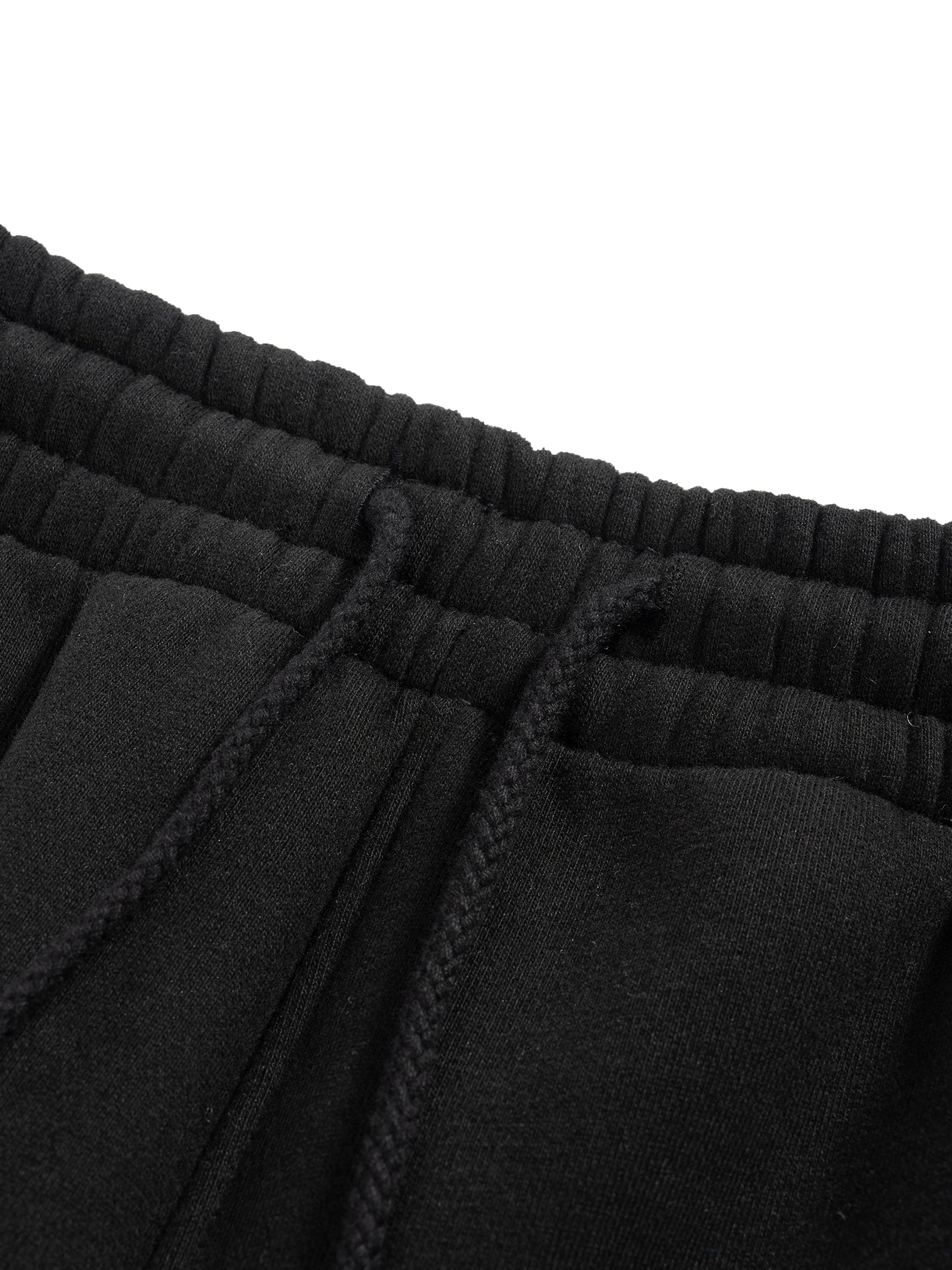 STRAIGHT-LEG FLEECE SPORT PANTS
