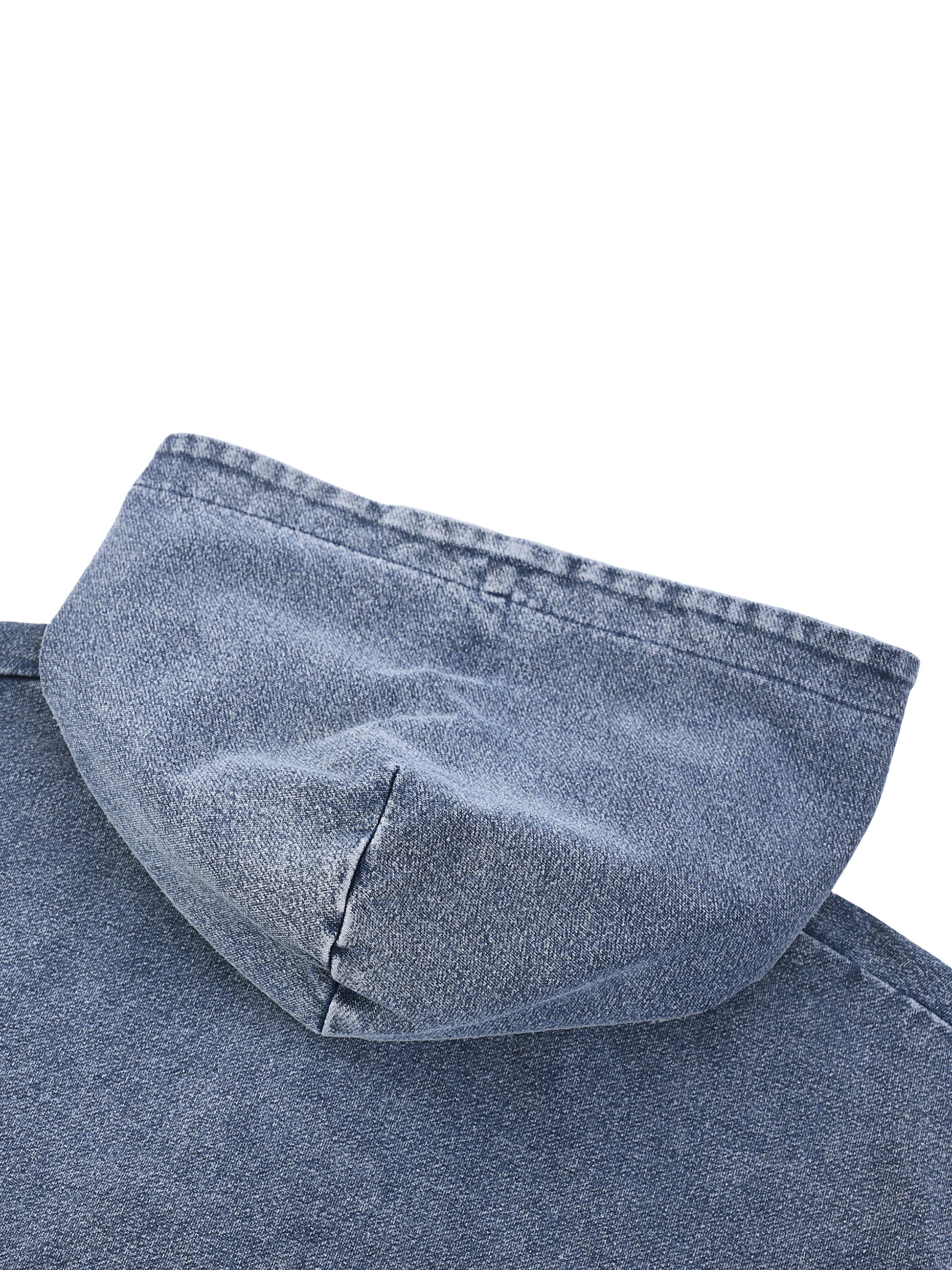 OVERSIZED SNOW-WASHED HOODIE