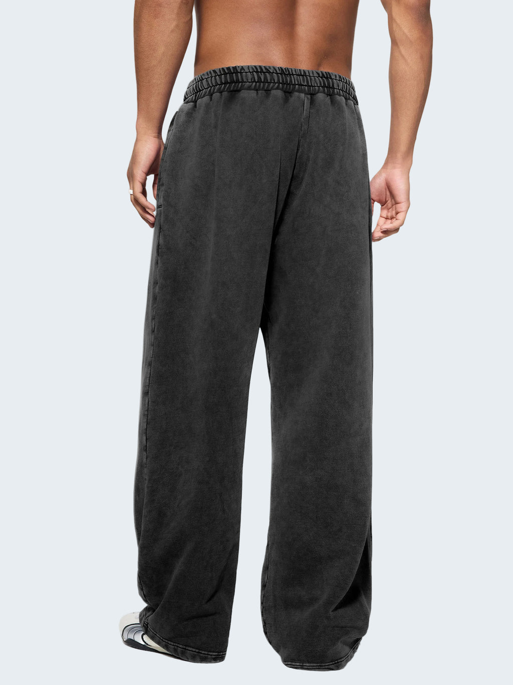 SNOW WASH THICK COTTON SWEATPANTS
