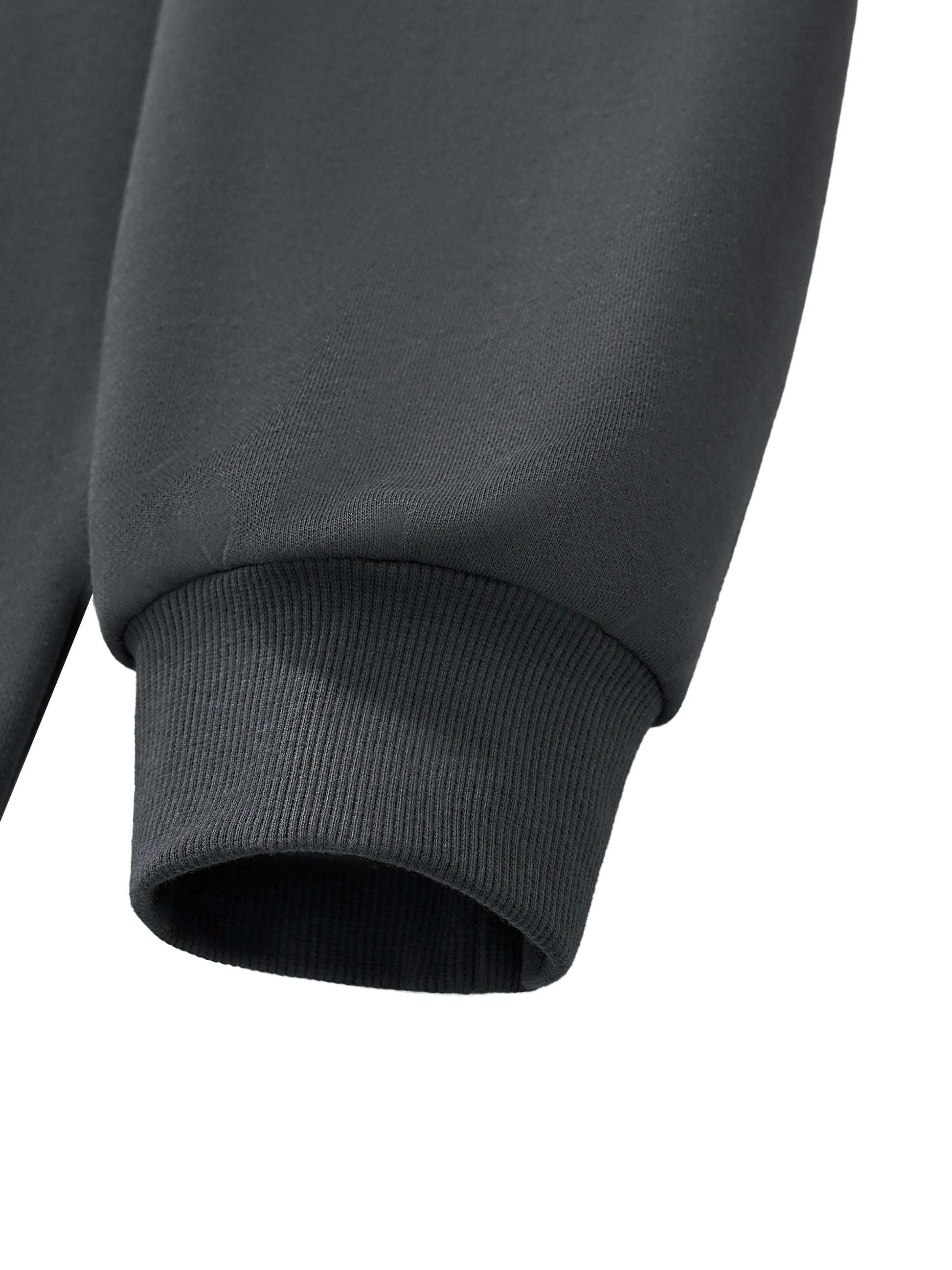 DRAWSTRING HEM OVERSIZED HOODIE WHITE LETTERS