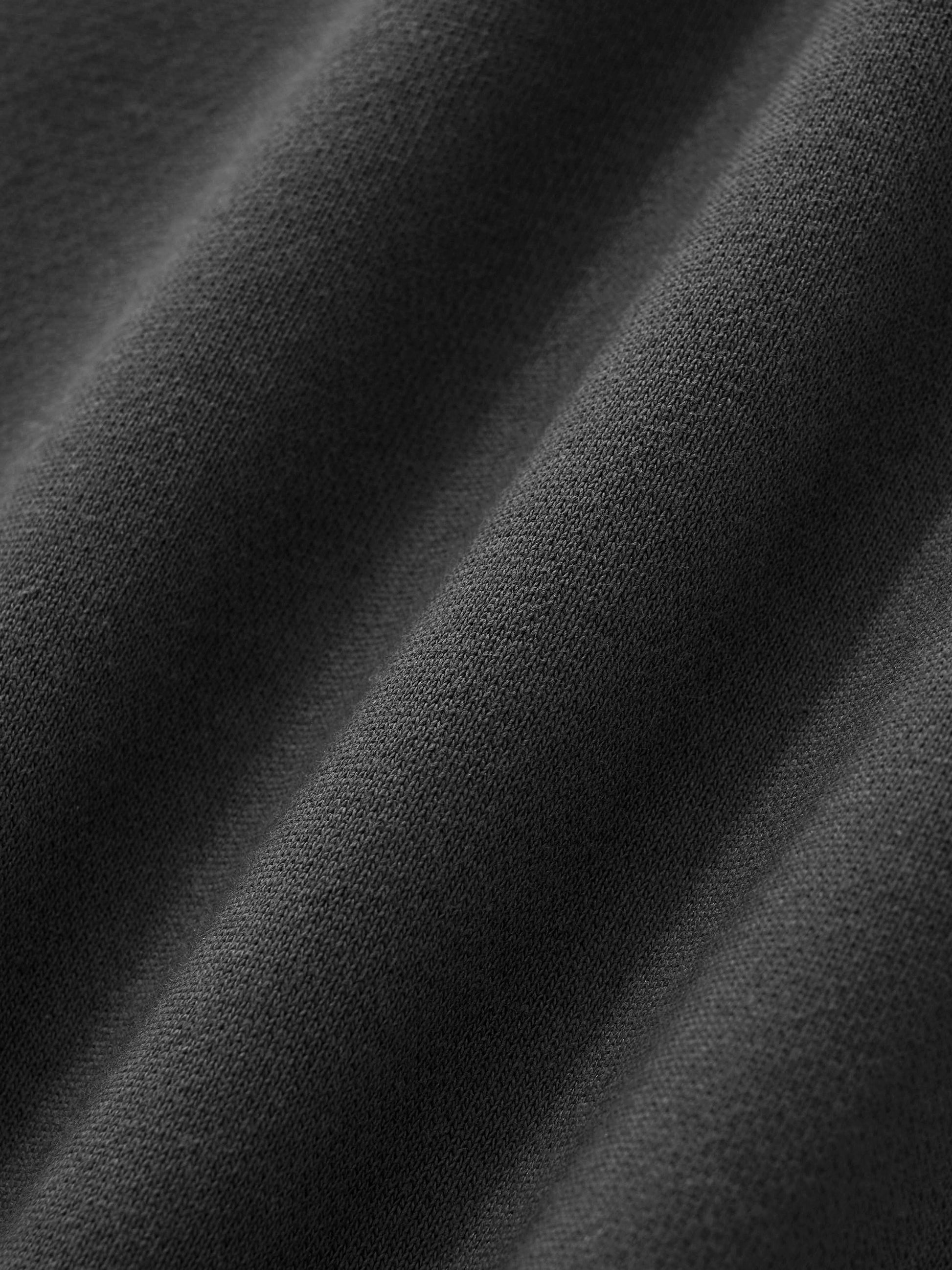 STRUCTURED BOXY SWEATSHIRT WITH DOLMAN SLEEVES