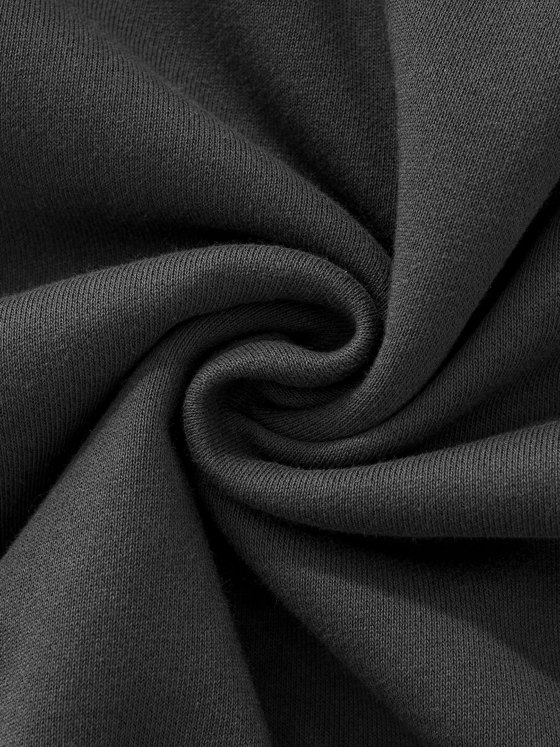 STRUCTURED BOXY SWEATSHIRT WITH DOLMAN SLEEVES