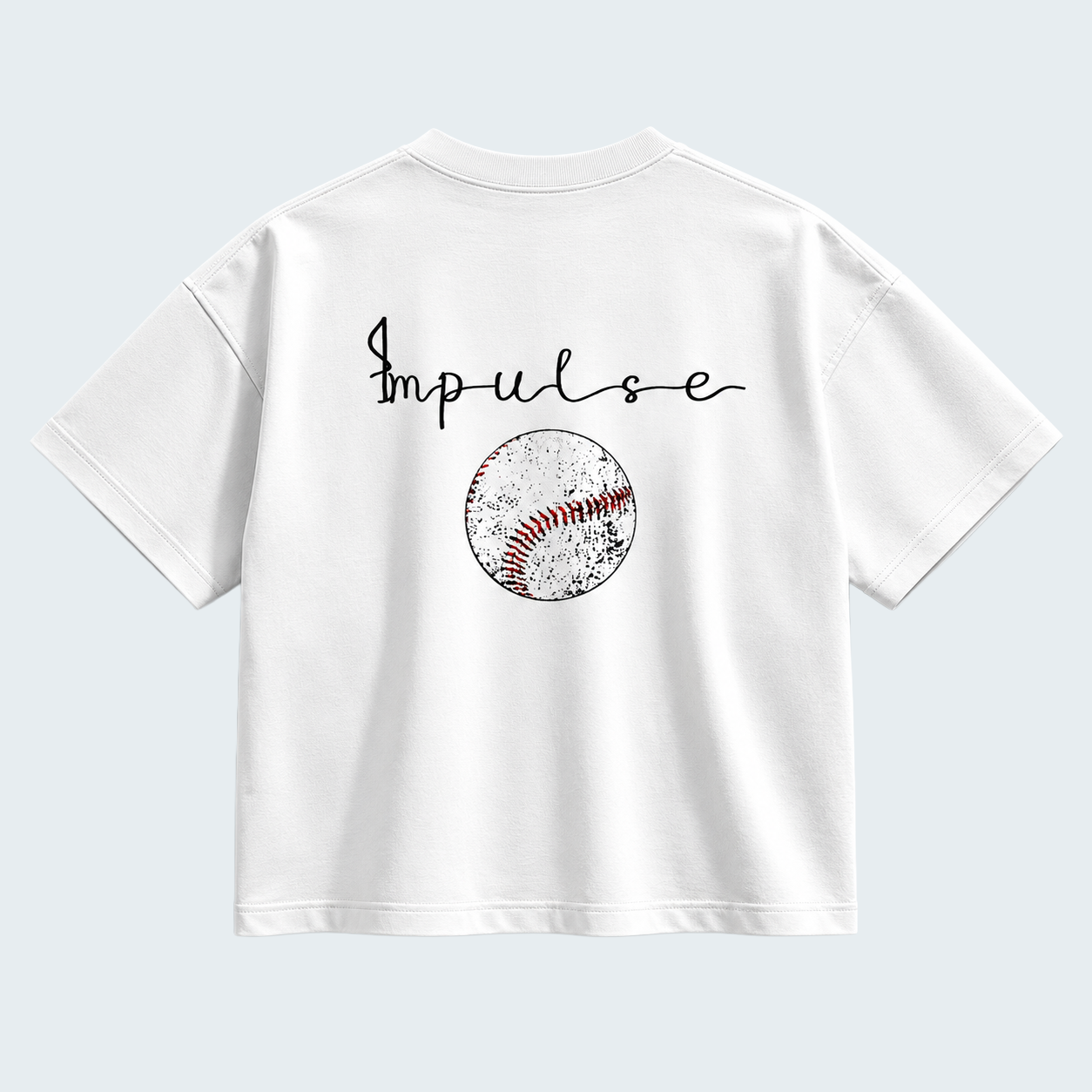 BASEBALL- BOXY DROP SHOULDER TEE