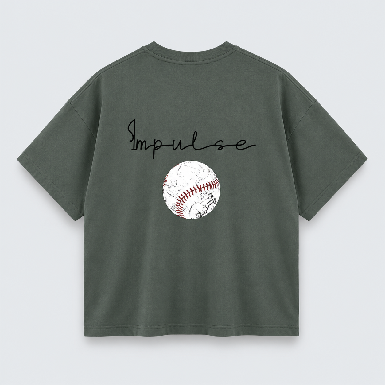BASEBALL- BOXY DROP SHOULDER TEE