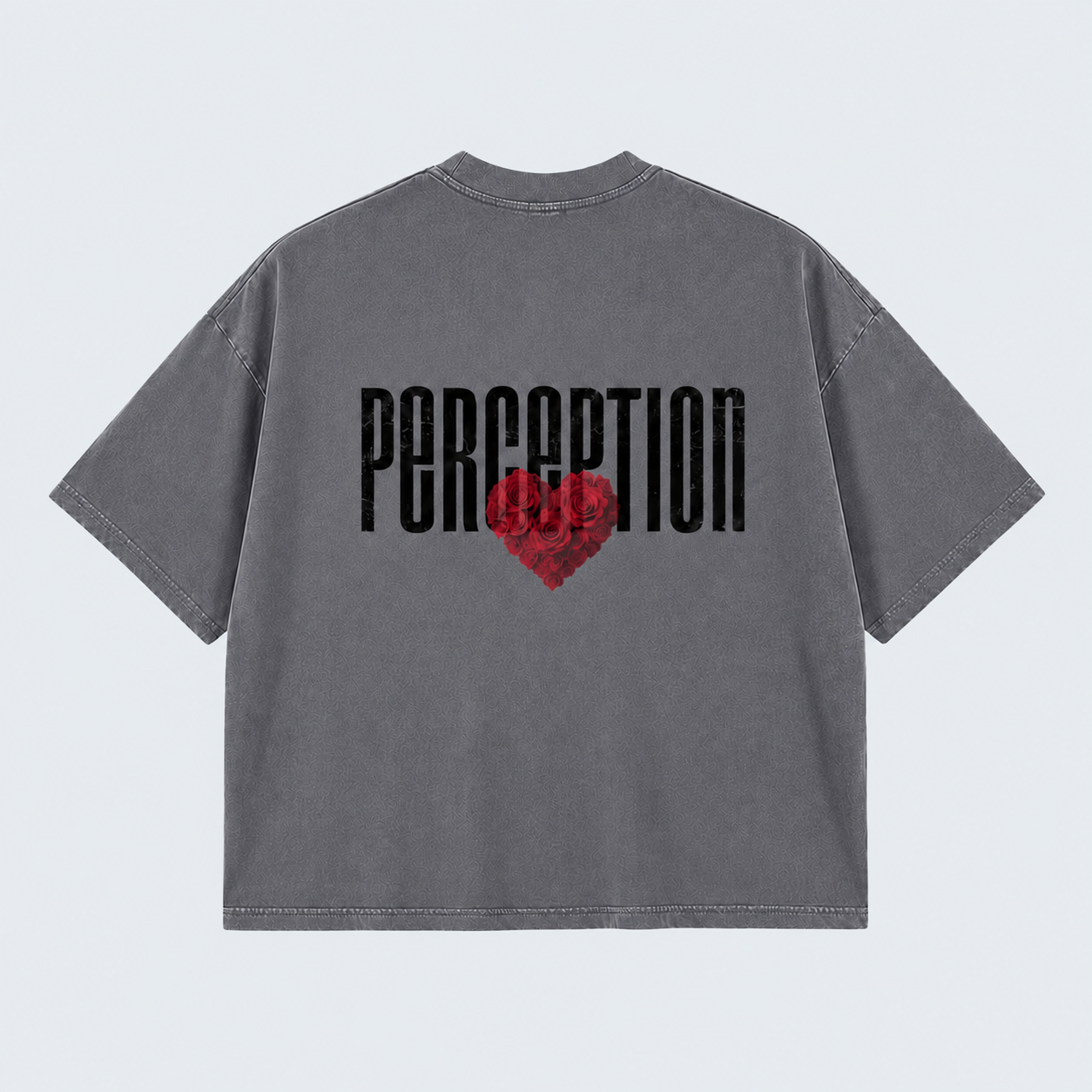 PERCEPTION ROSES - WASHED BOXY TEE