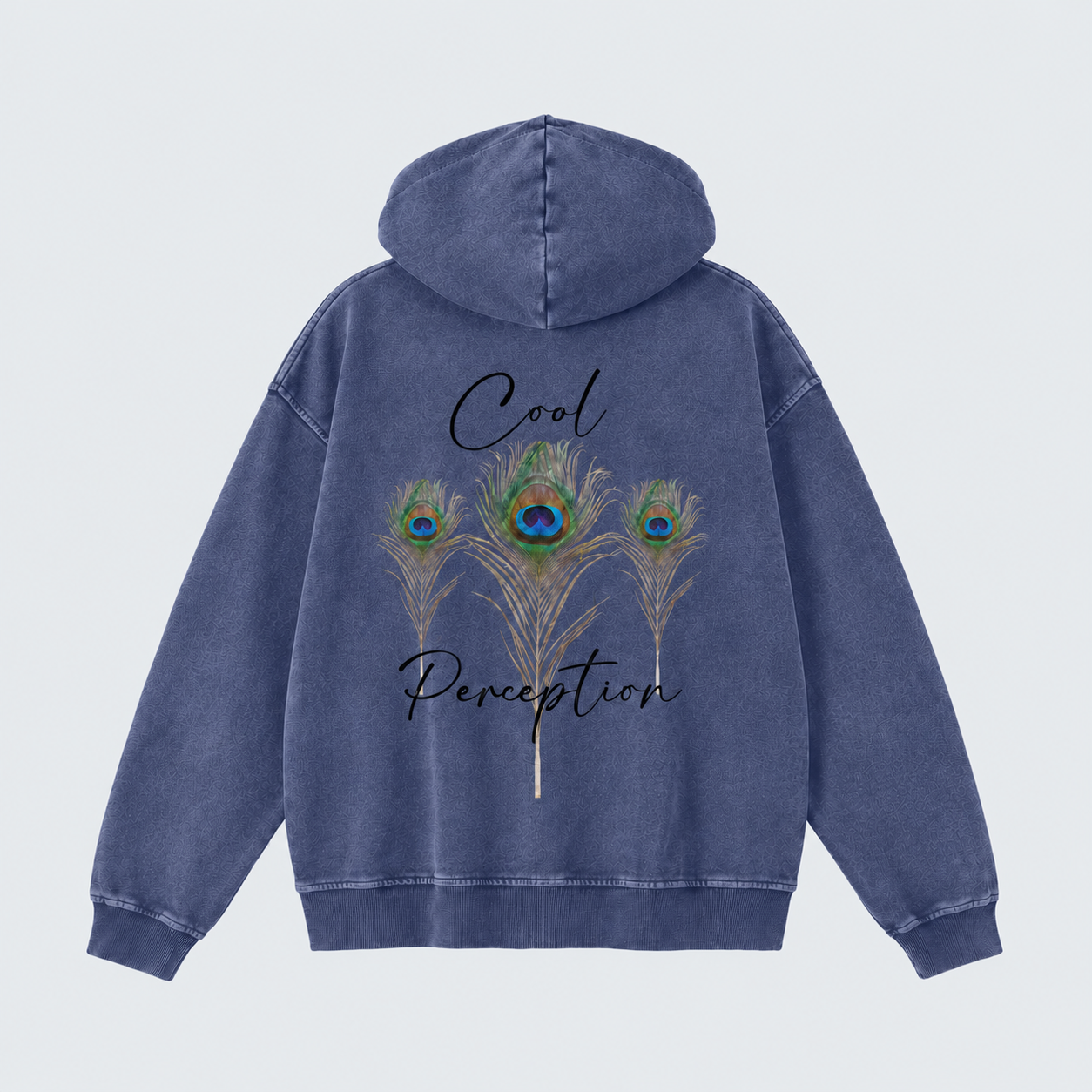 CASUAL SNOW WASH COTTON HOODIE