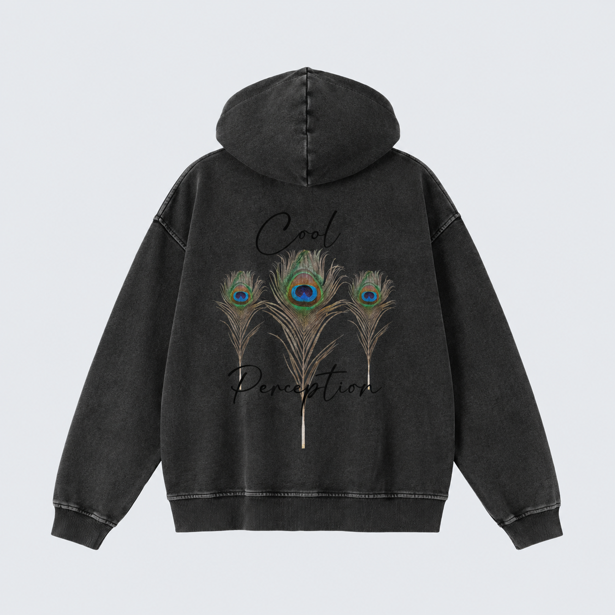 CASUAL SNOW WASH COTTON HOODIE