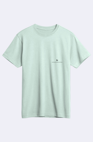 PERCEPTION ROSES GREEN SEA SUPIMA T-SHIRT