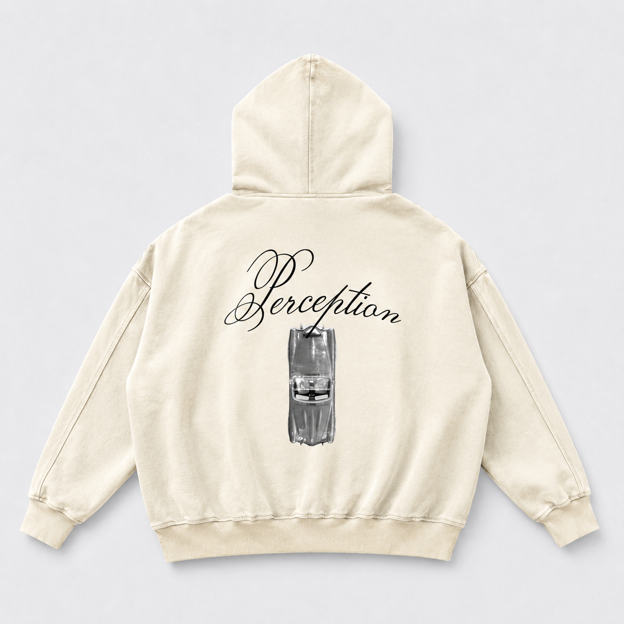 CONTRAST TRIMMED CDOUBLE LAYER HOODIE