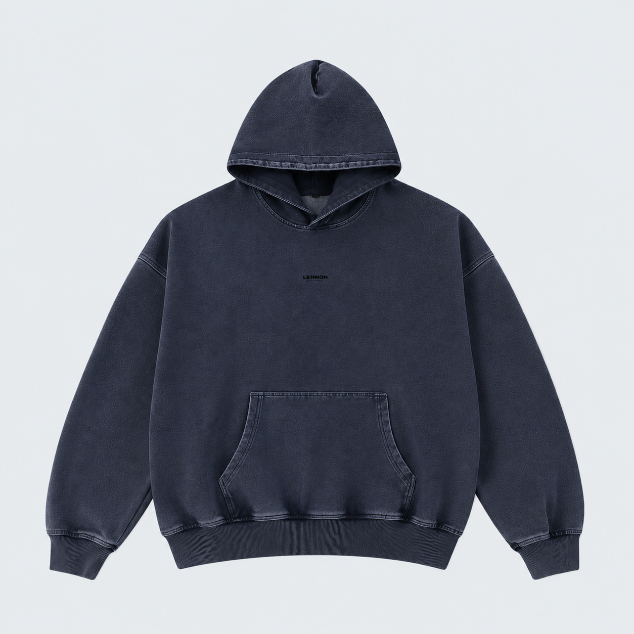 OVERSIZED SNOW-WASHED HOODIE