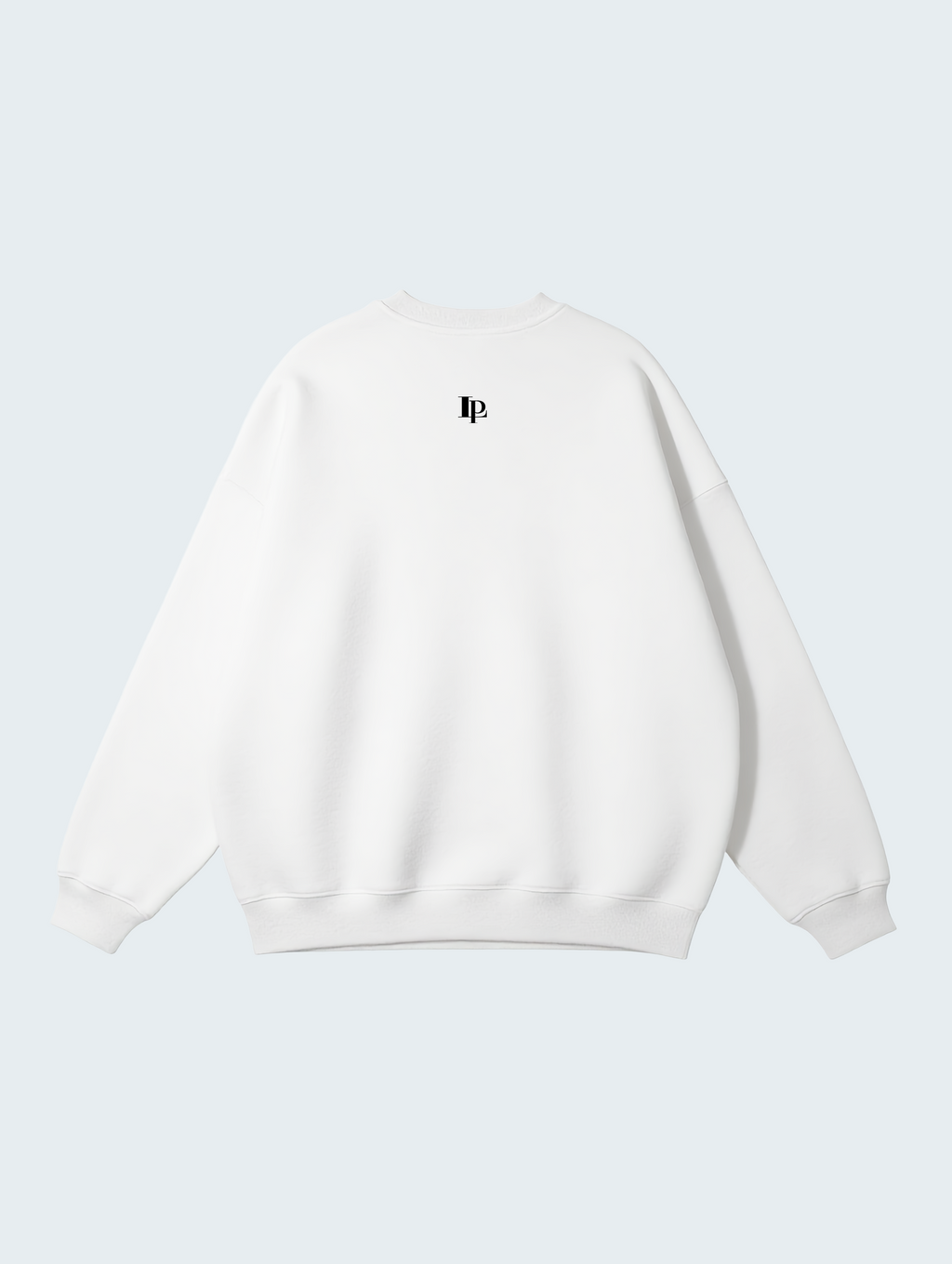 WHITE PERCEPTION SWEATSHIRT