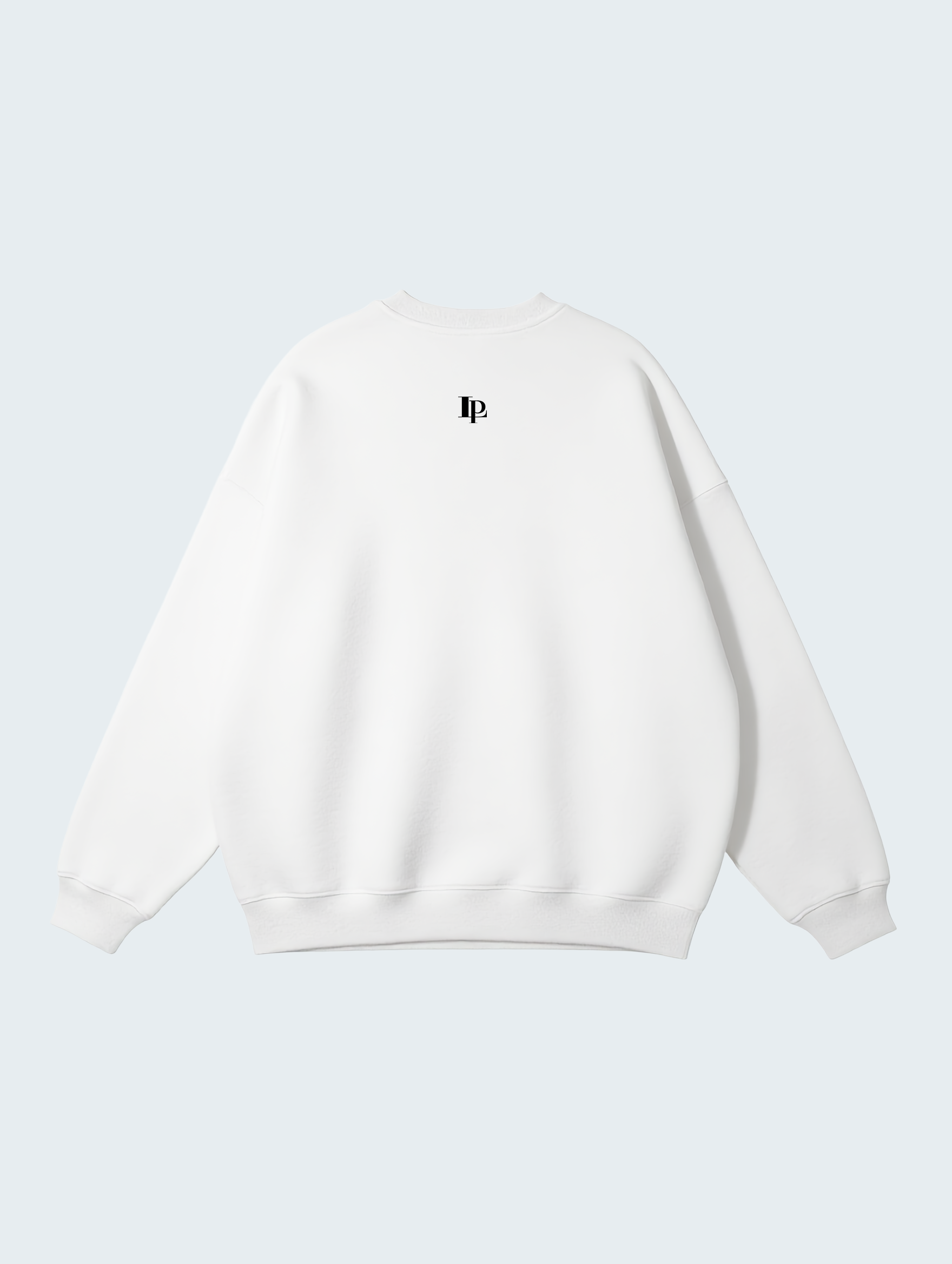 WHITE PERCEPTION SWEATSHIRT